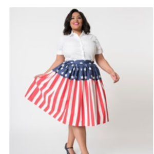 American Flag Skirt